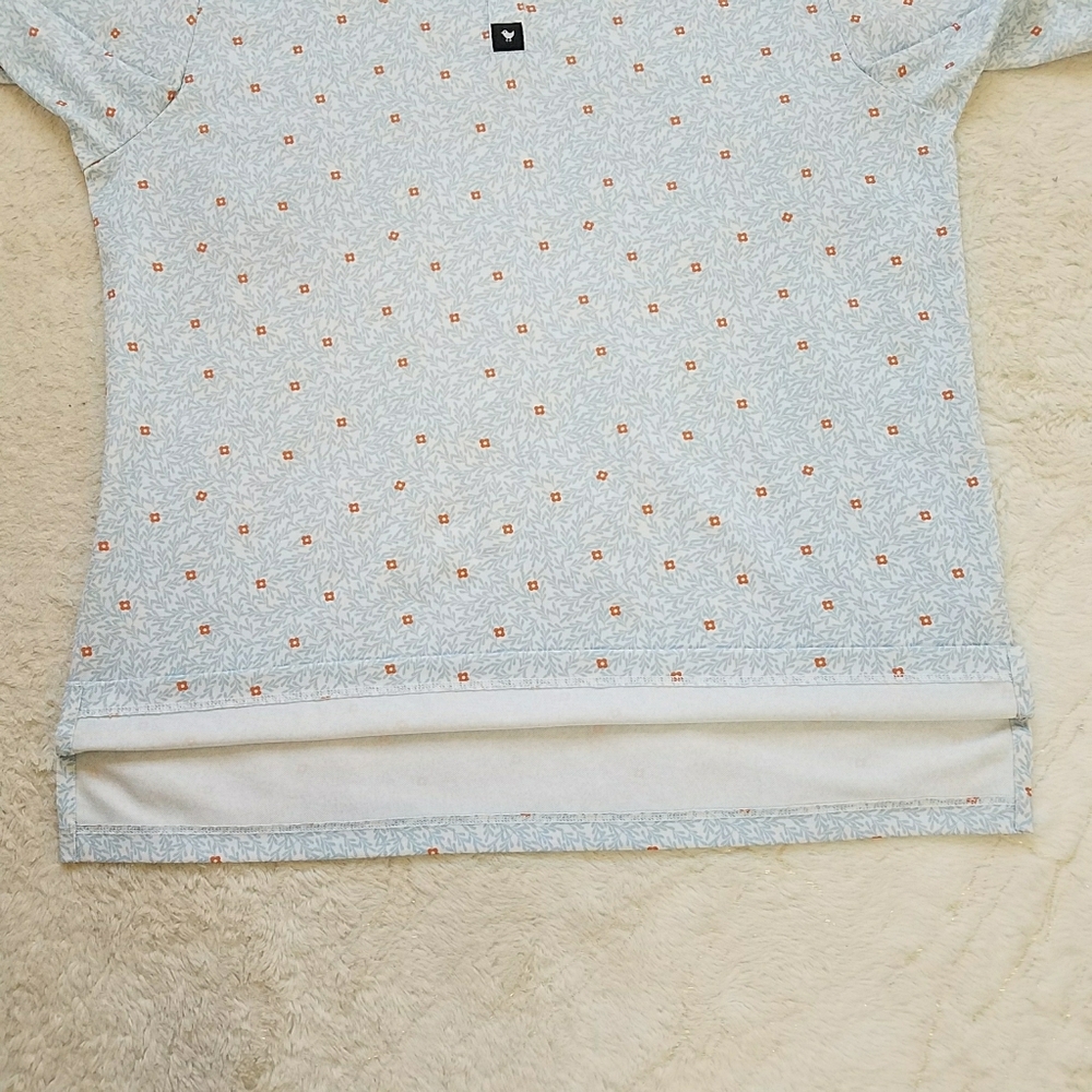 Bad Birdie Men's Snow Day Performance Polo - Picture 7 of 9